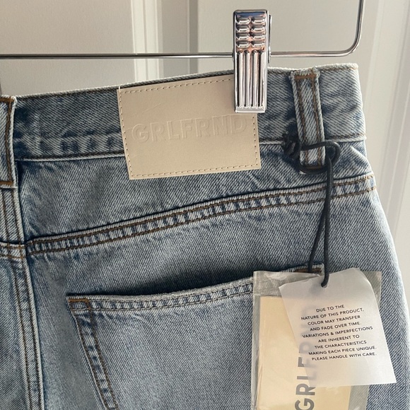 NEW GRLFRND Charlie Low Rise Baggy Cut Off Short in Fairfax North {$165} Sz 27 - Picture 11 of 14